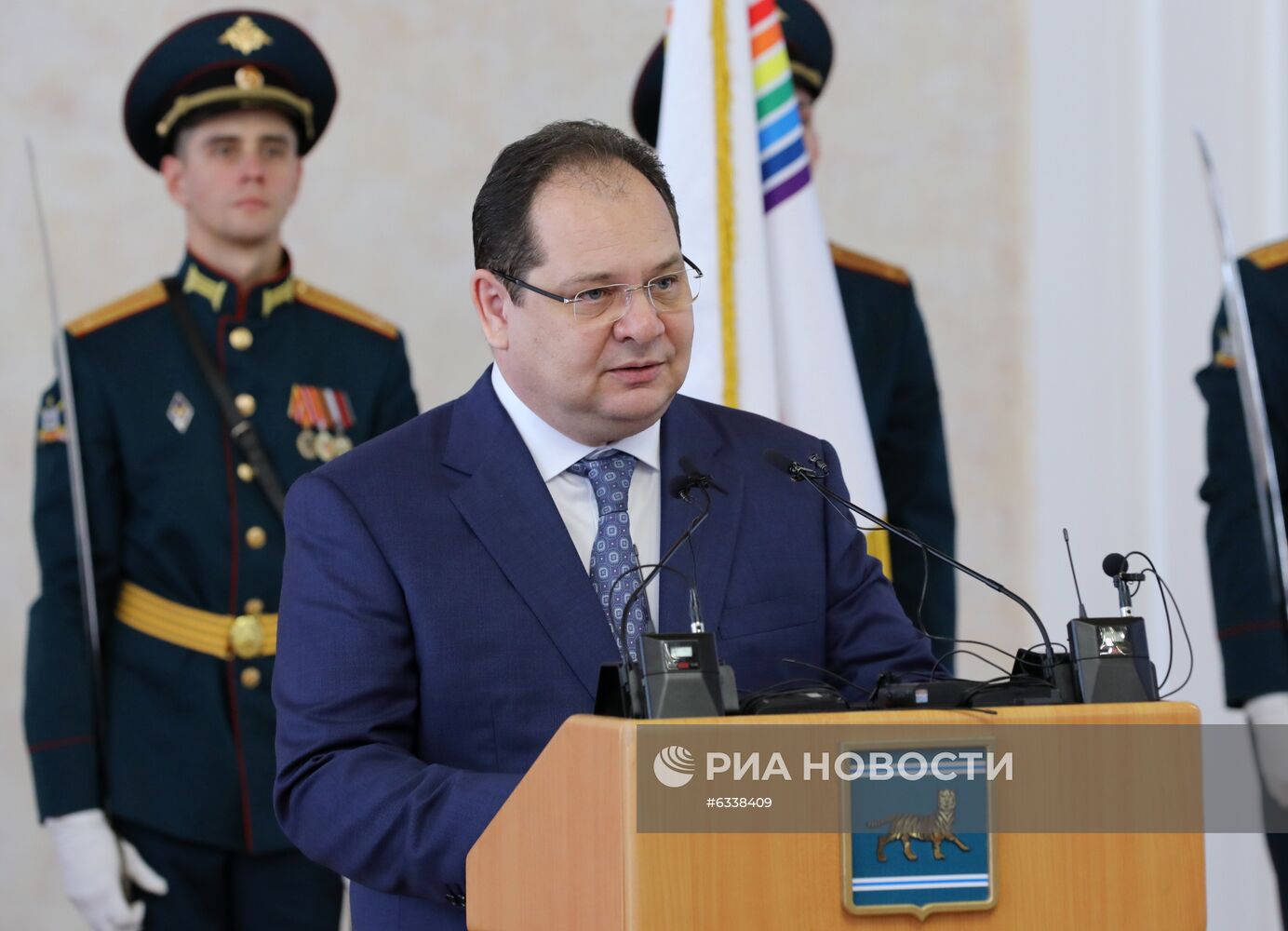 Вступление Р. Гольдштейна в должность губернатора ЕАО