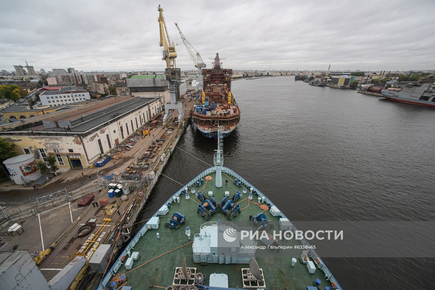 Отправка ледокола "Арктика" на ледовые испытания