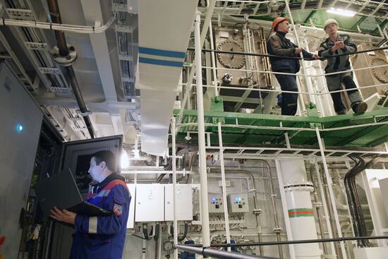 Отправка ледокола "Арктика" на ледовые испытания