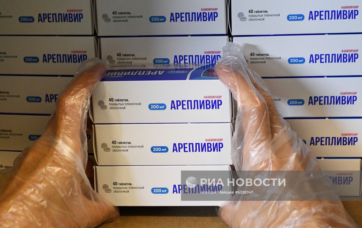 Производство лекарства от коронавируса "Арепливир"