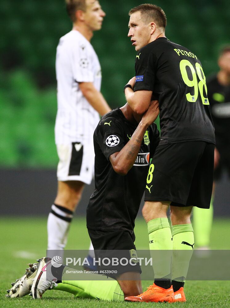 Футбол. Лига чемпионов. Матч "Краснодар"  ПАОК