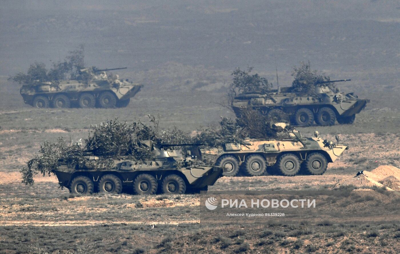 Командно-штабные учения "Кавказ-2020"