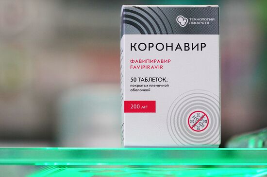 Продажа препаратов от COVID-19 в аптеках Москвы