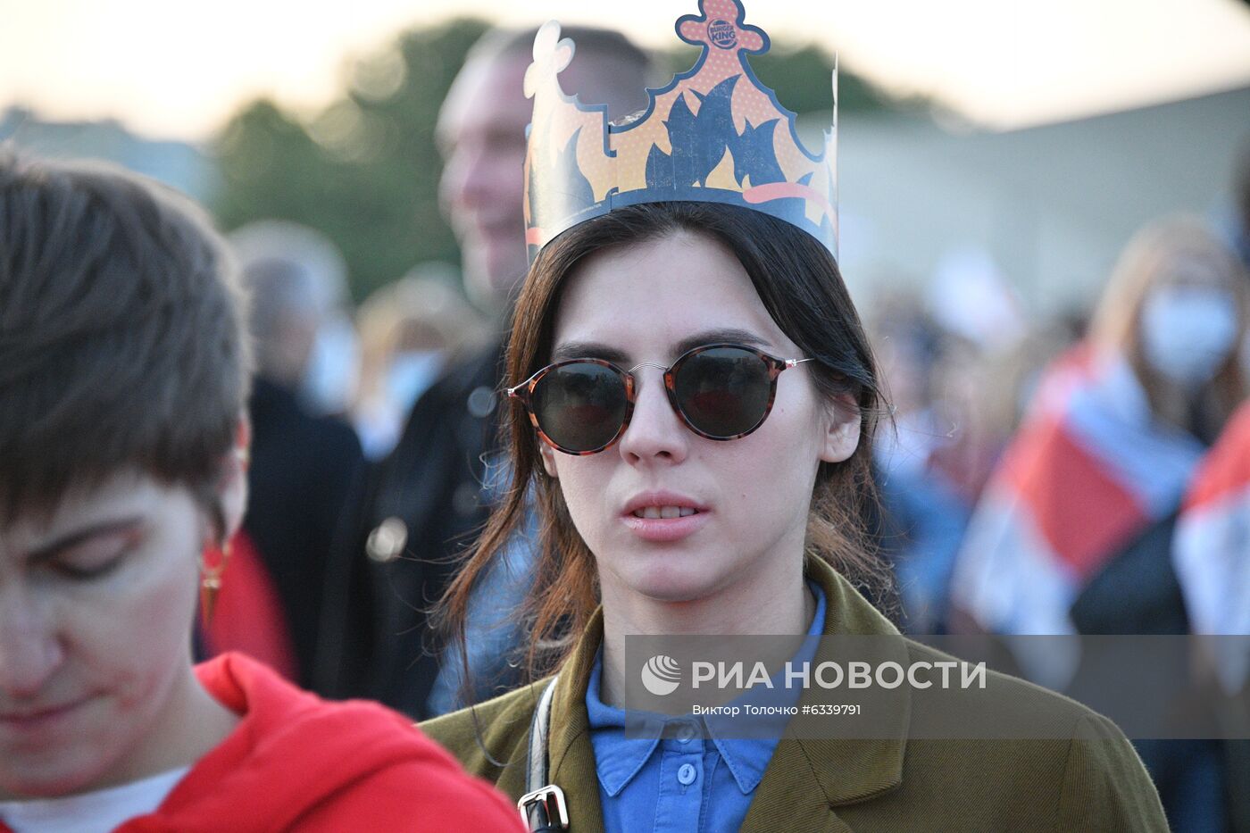 Акции протеста оппозиции в Минске