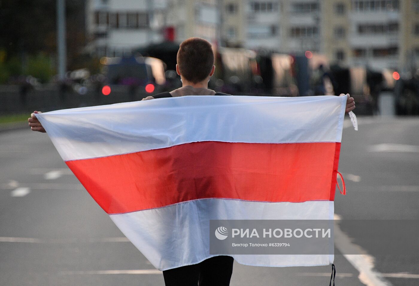 Акции протеста оппозиции в Минске