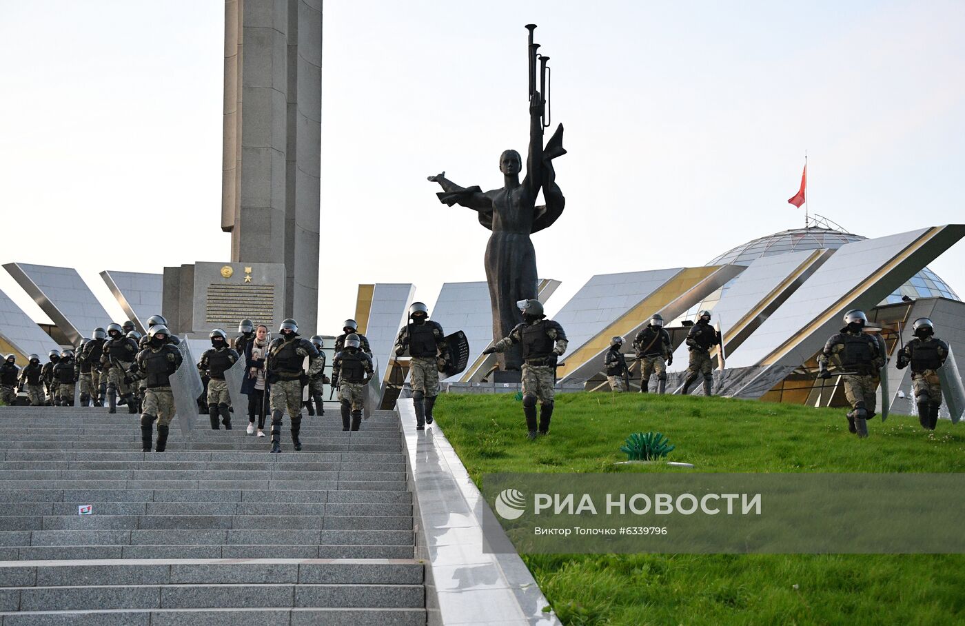 Акции протеста оппозиции в Минске