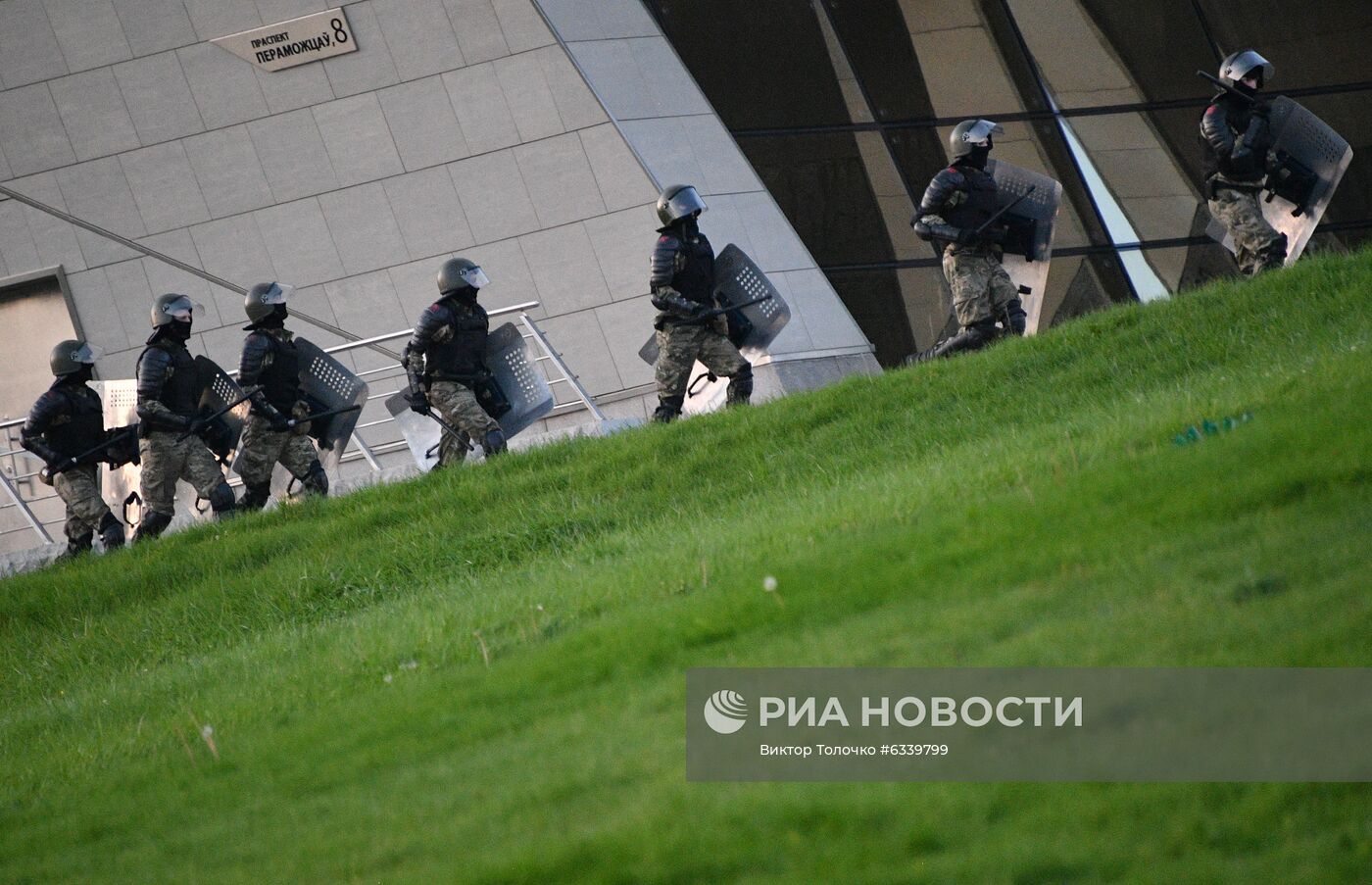 Акции протеста оппозиции в Минске