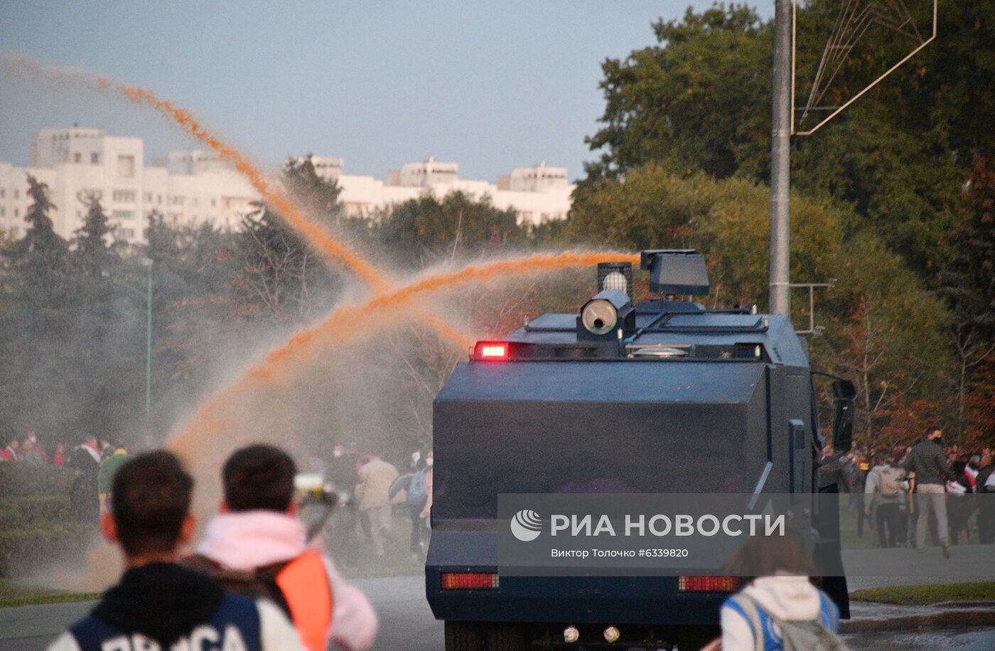 Акции протеста оппозиции в Минске