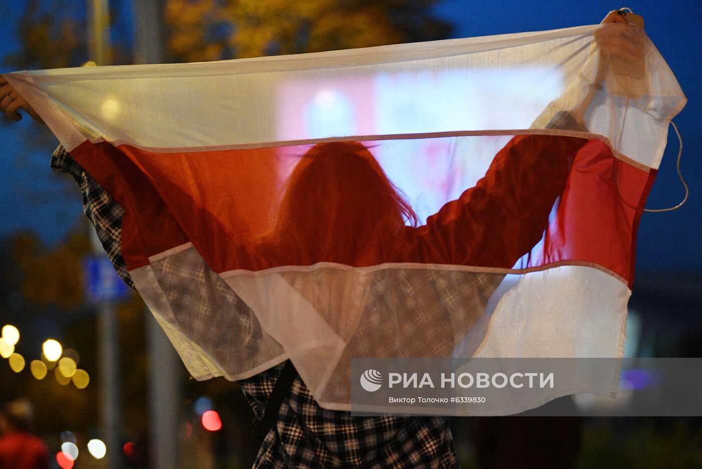 Акции протеста оппозиции в Минске