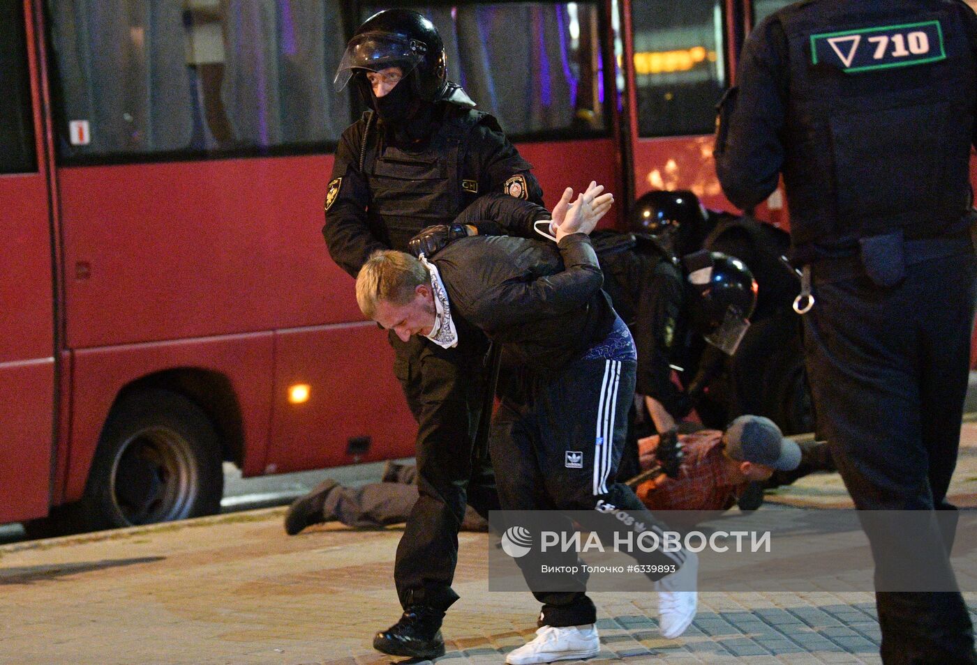 Акции протеста оппозиции в Минске