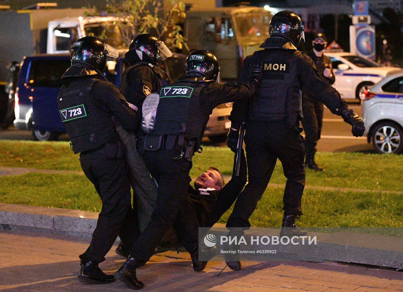 Акции протеста оппозиции в Минске