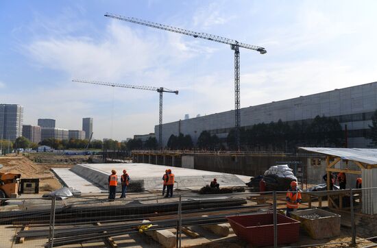 Строительство Национального космического центра 