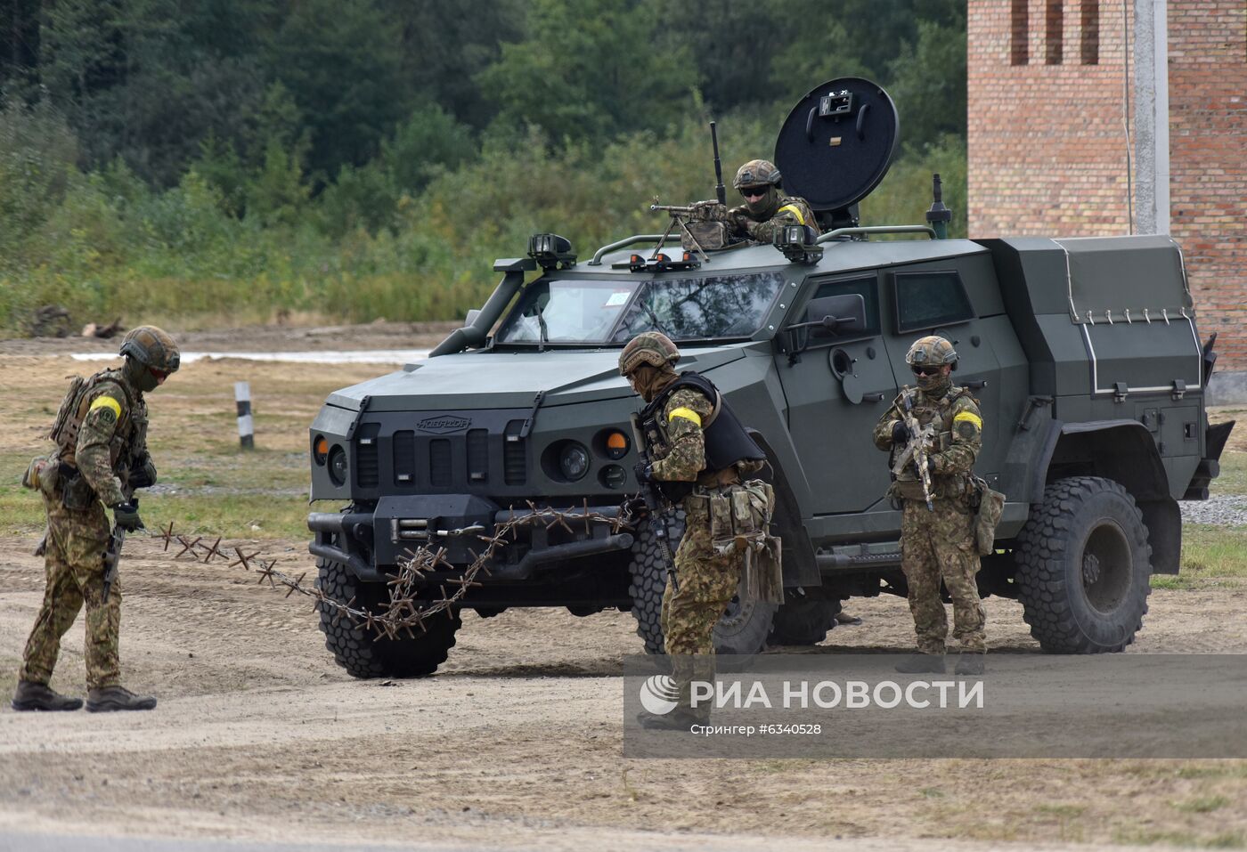 Учения Rapid Trident - 2020 на Украине