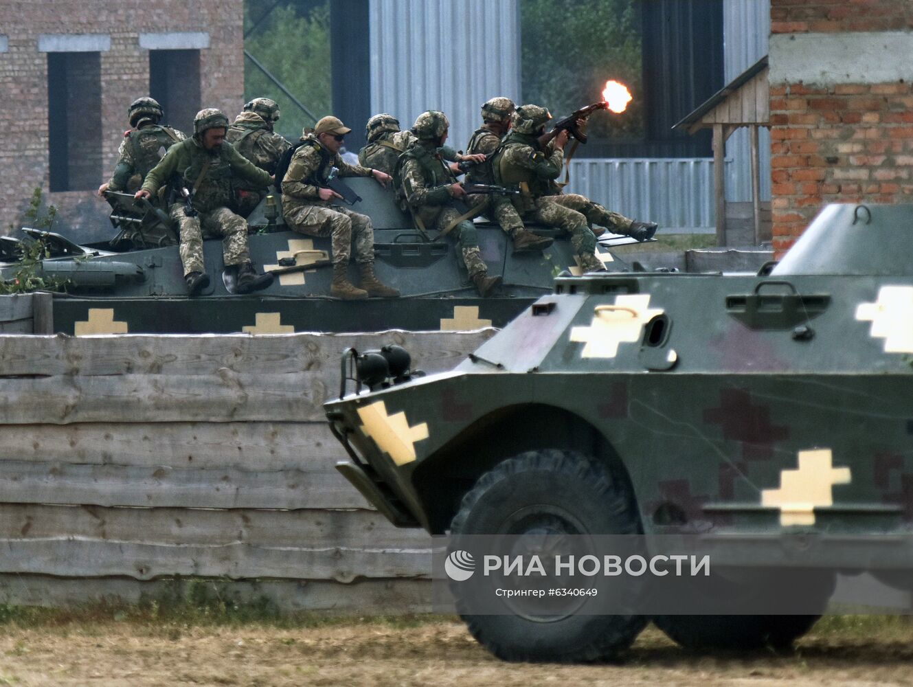 Учения Rapid Trident - 2020 на Украине
