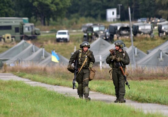 Учения Rapid Trident - 2020 на Украине