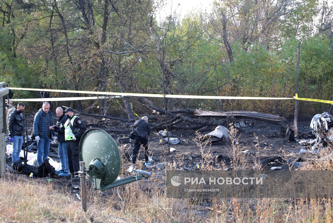 Крушение самолета Ан-26 под Харьковом 