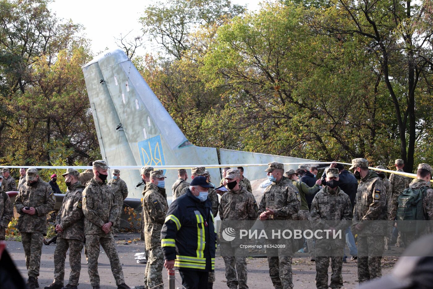 Крушение самолета Ан-26 под Харьковом 