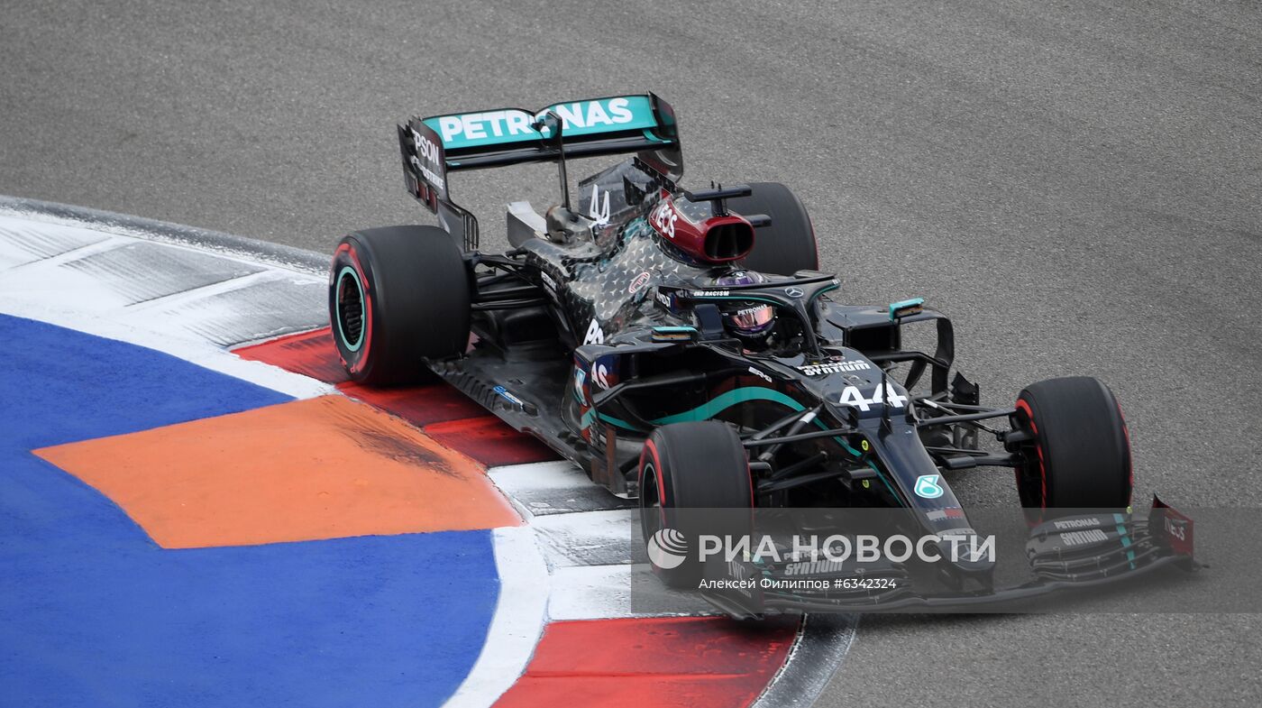 Автоспорт. Формула 1. Гран-при России. Квалификация