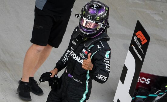 Автоспорт. Формула 1. Гран-при России. Квалификация