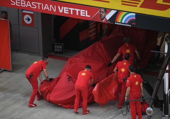 Автоспорт. Формула 1. Гран-при России. Квалификация