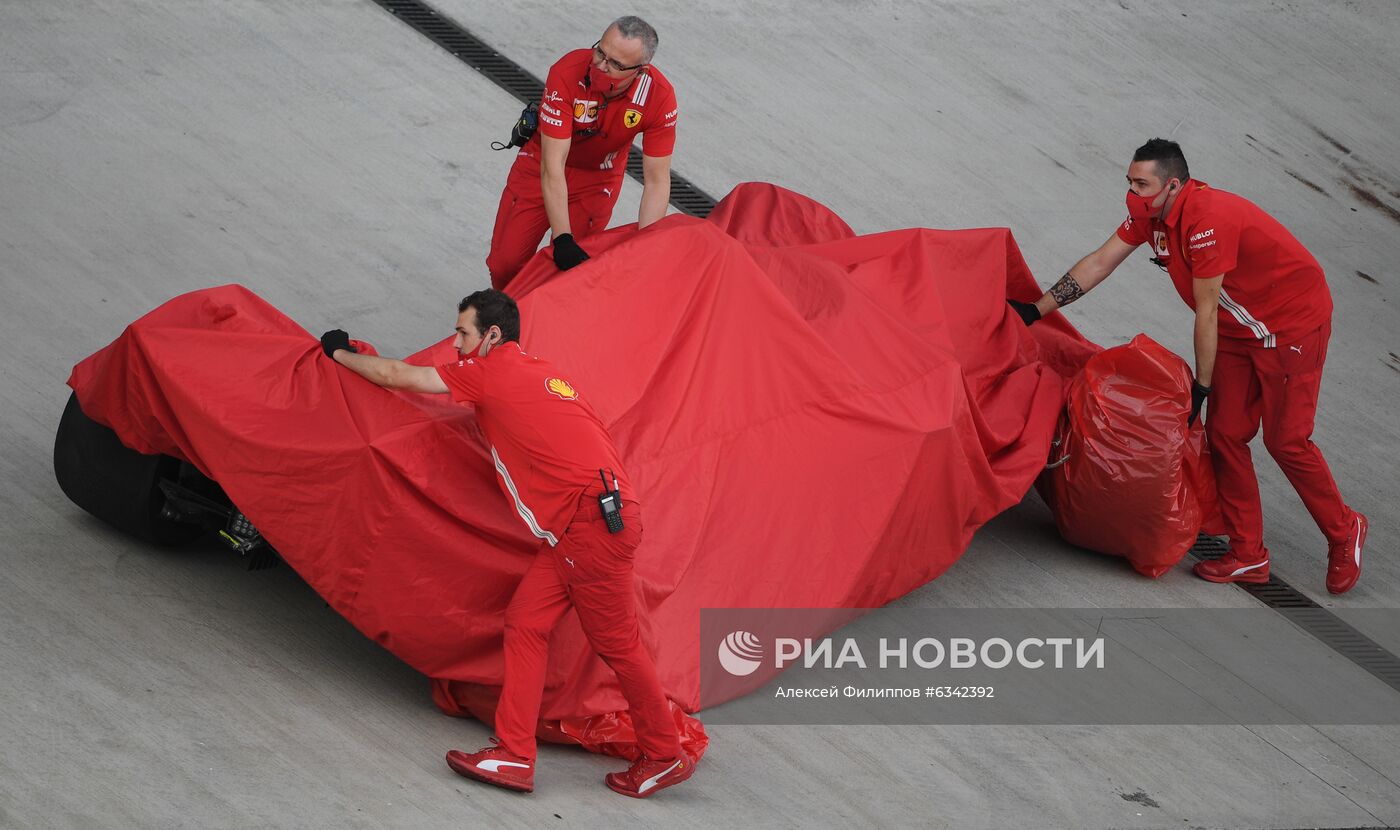 Автоспорт. Формула 1. Гран-при России. Квалификация