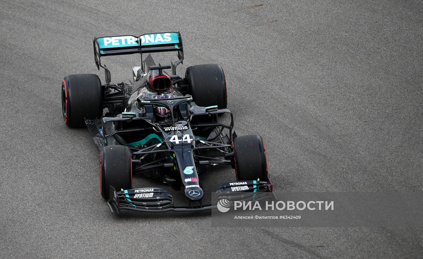 Автоспорт. Формула 1. Гран-при России. Квалификация