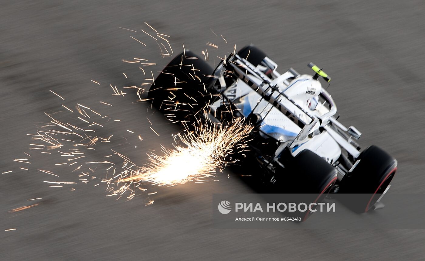 Автоспорт. Формула 1. Гран-при России. Квалификация