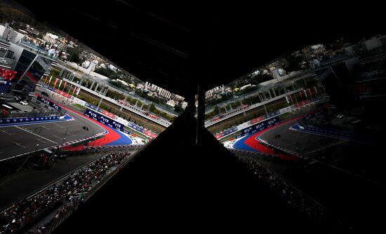 Автоспорт. Формула 1. Гран-при России. Квалификация