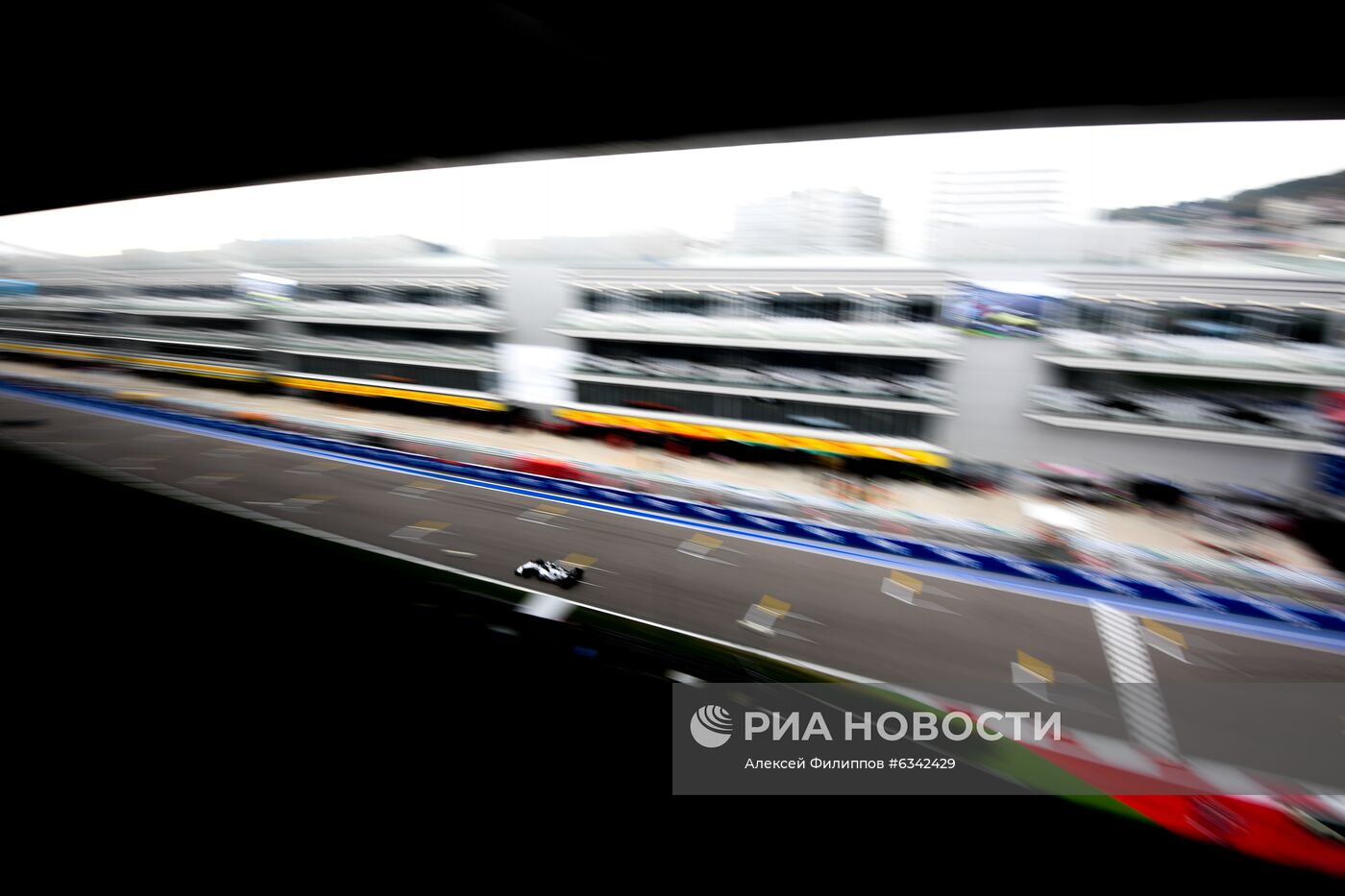 Автоспорт. Формула 1. Гран-при России. Квалификация