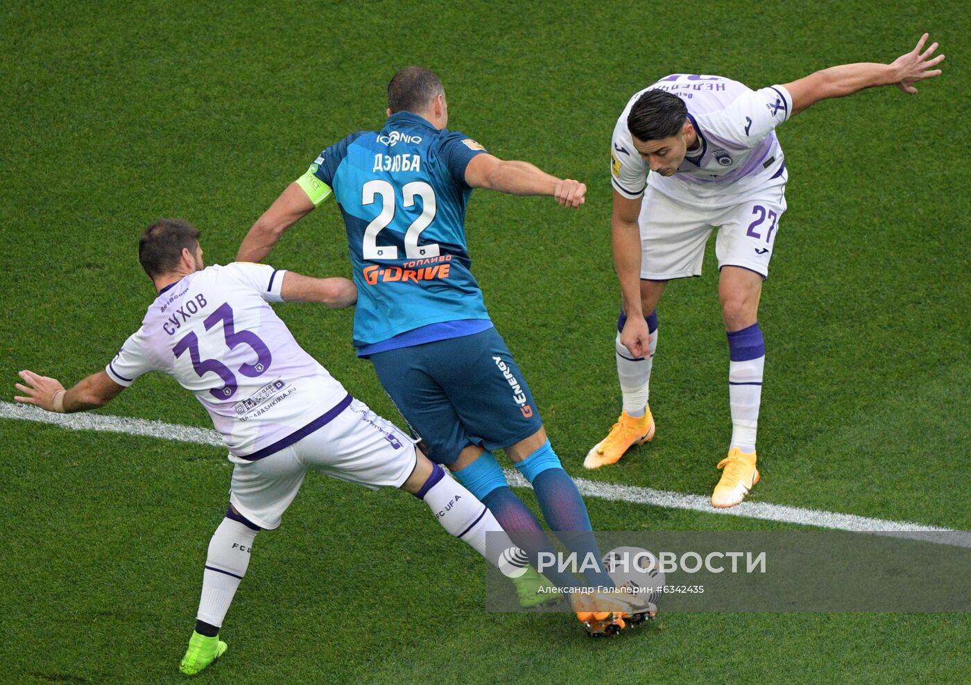 Футбол. РПЛ. Матч "Зенит" - "Уфа" (26.09.2020)