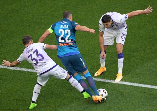 Футбол. РПЛ. Матч "Зенит" - "Уфа" (26.09.2020)