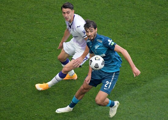 Футбол. РПЛ. Матч "Зенит" - "Уфа" (26.09.2020)