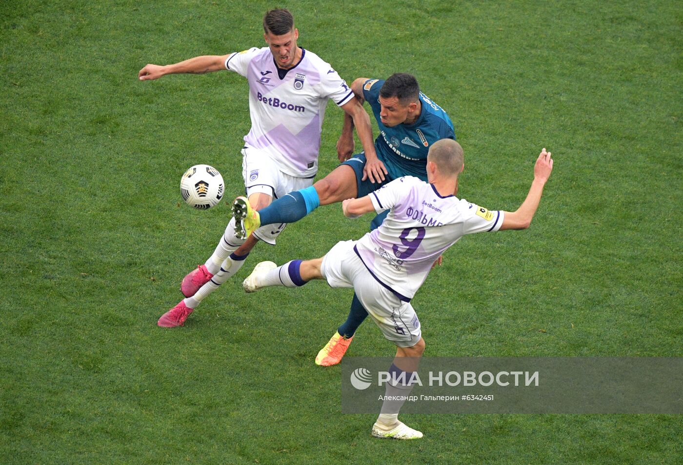 Футбол. РПЛ. Матч "Зенит" - "Уфа" (26.09.2020)