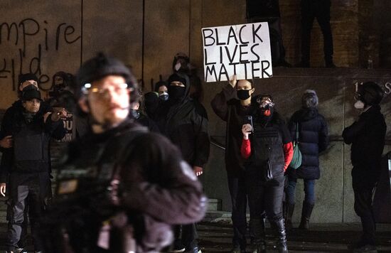 Протесты в Портленде