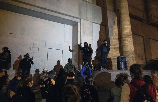 Протесты в Портленде