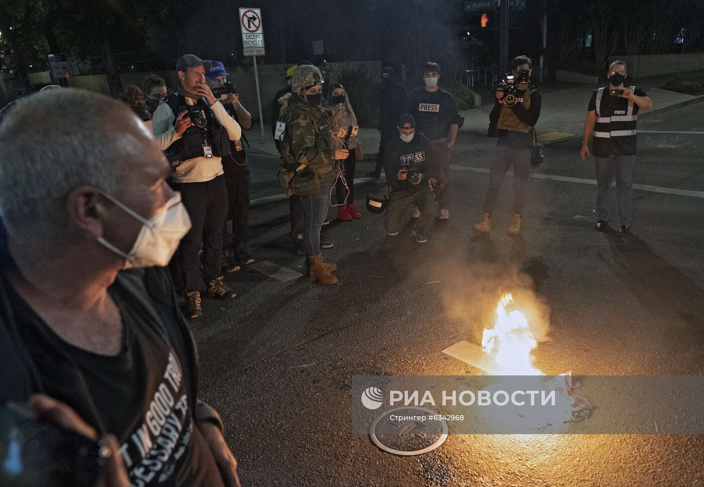 Протесты в Портленде
