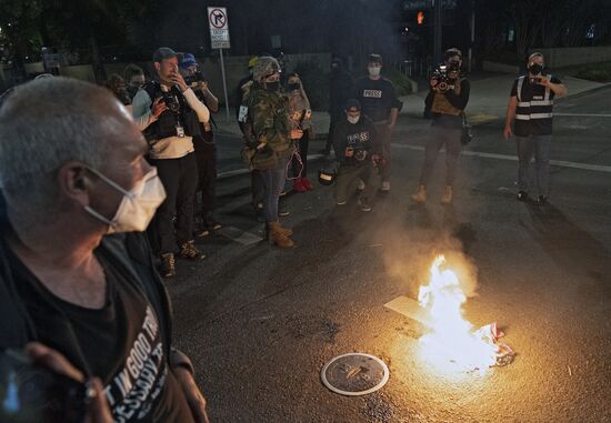 Протесты в Портленде