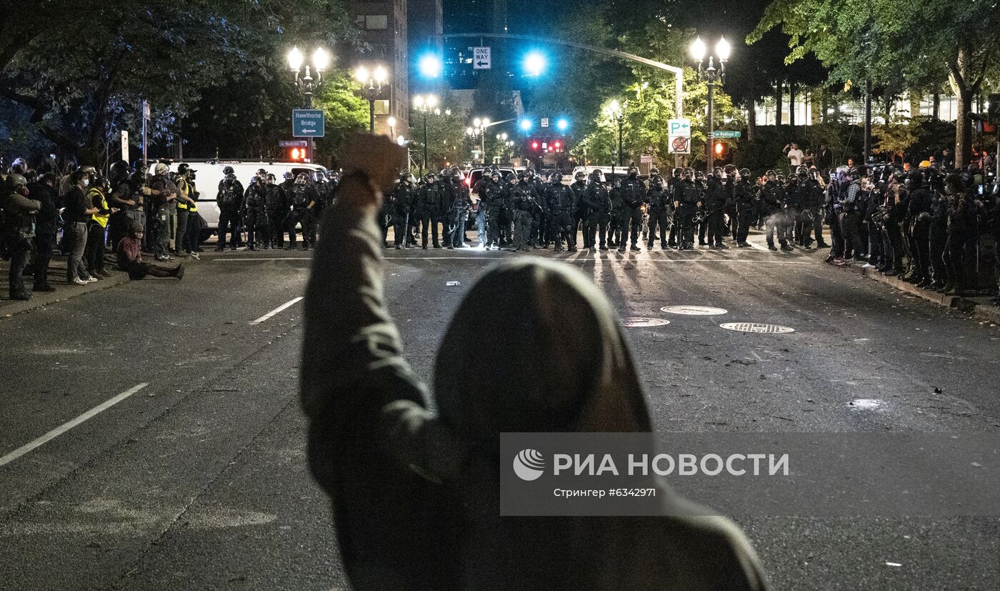 Протесты в Портленде