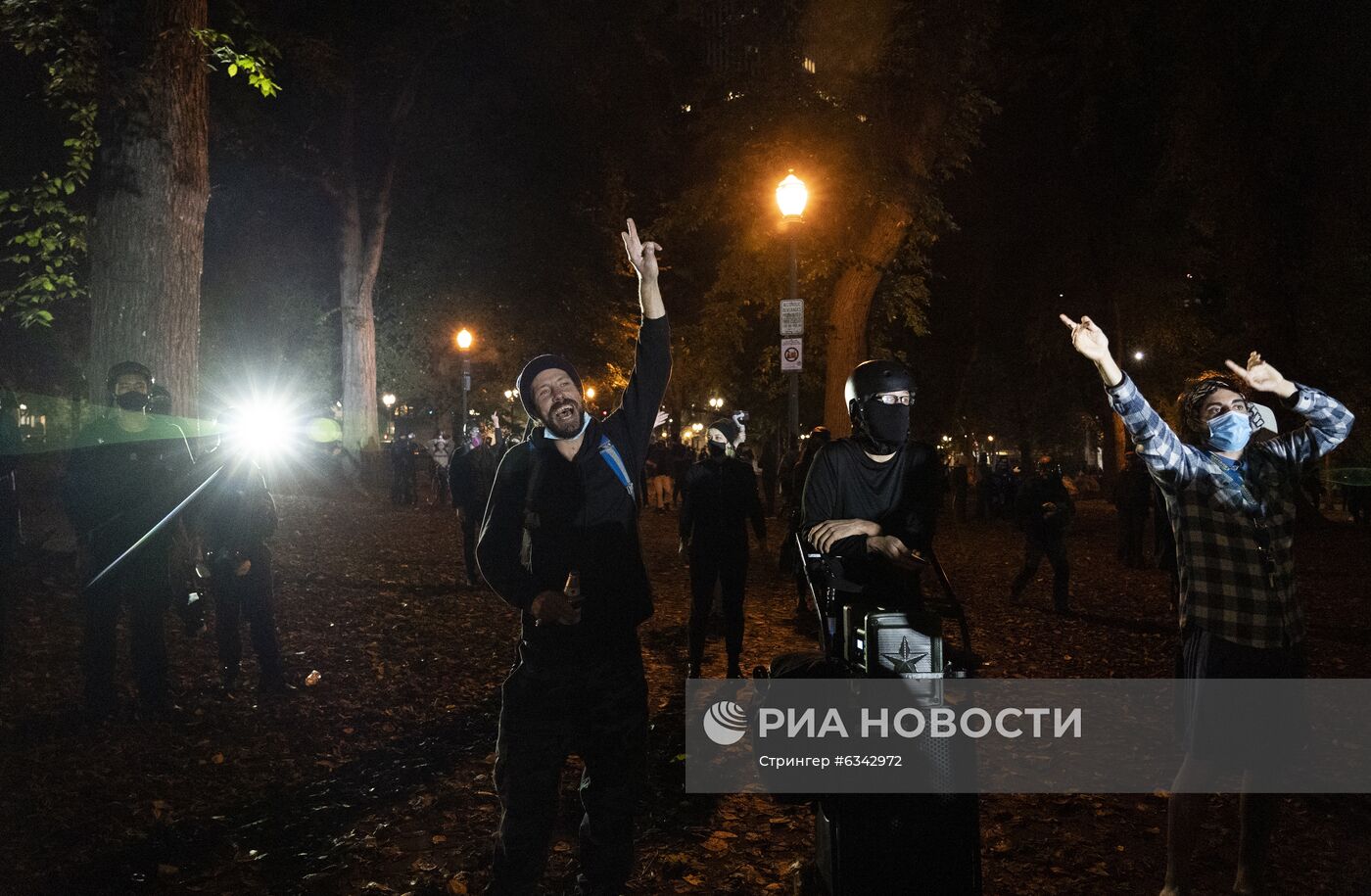 Протесты в Портленде