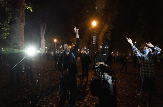 Протесты в Портленде