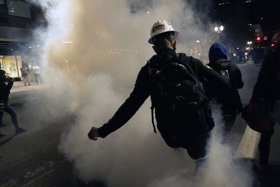 Протесты в Портленде