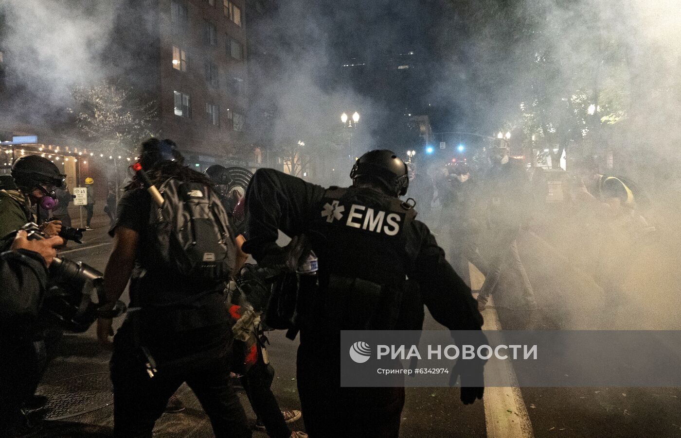 Протесты в Портленде