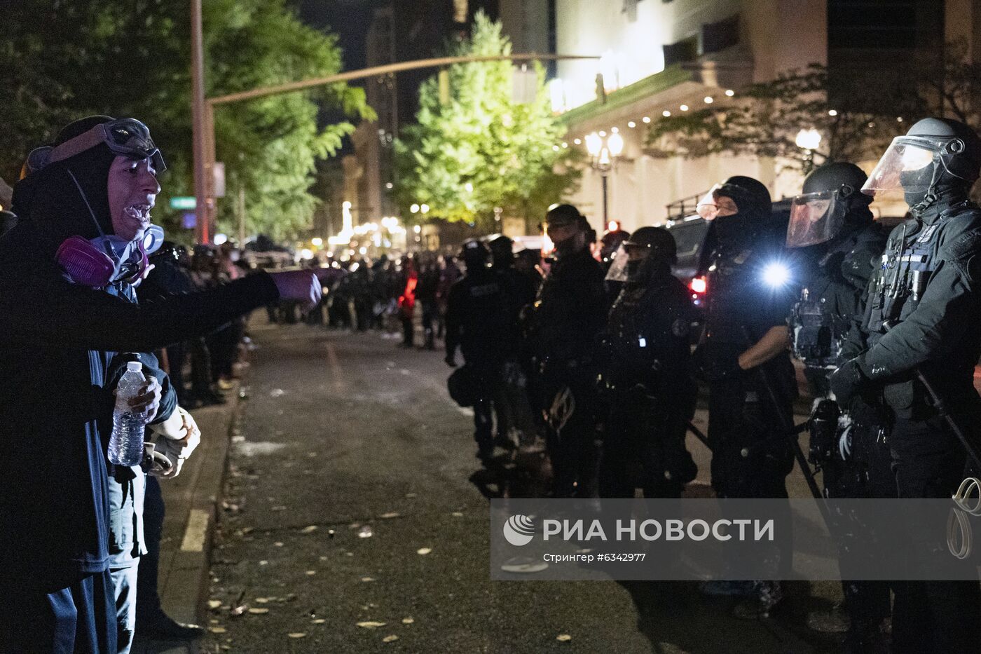 Протесты в Портленде