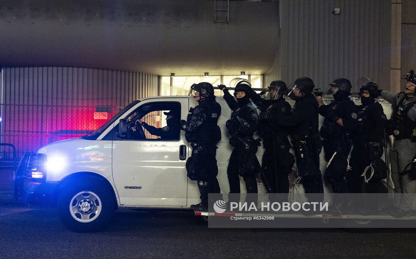 Протесты в Портленде