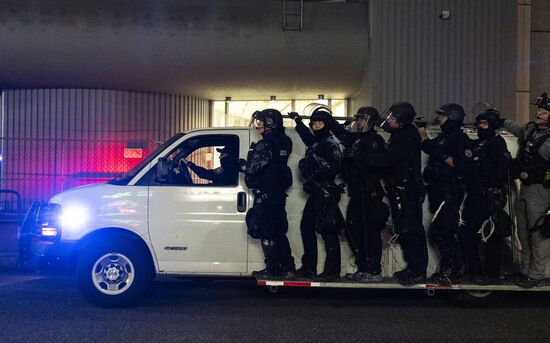 Протесты в Портленде