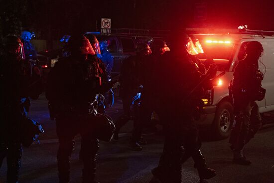 Протесты в Портленде