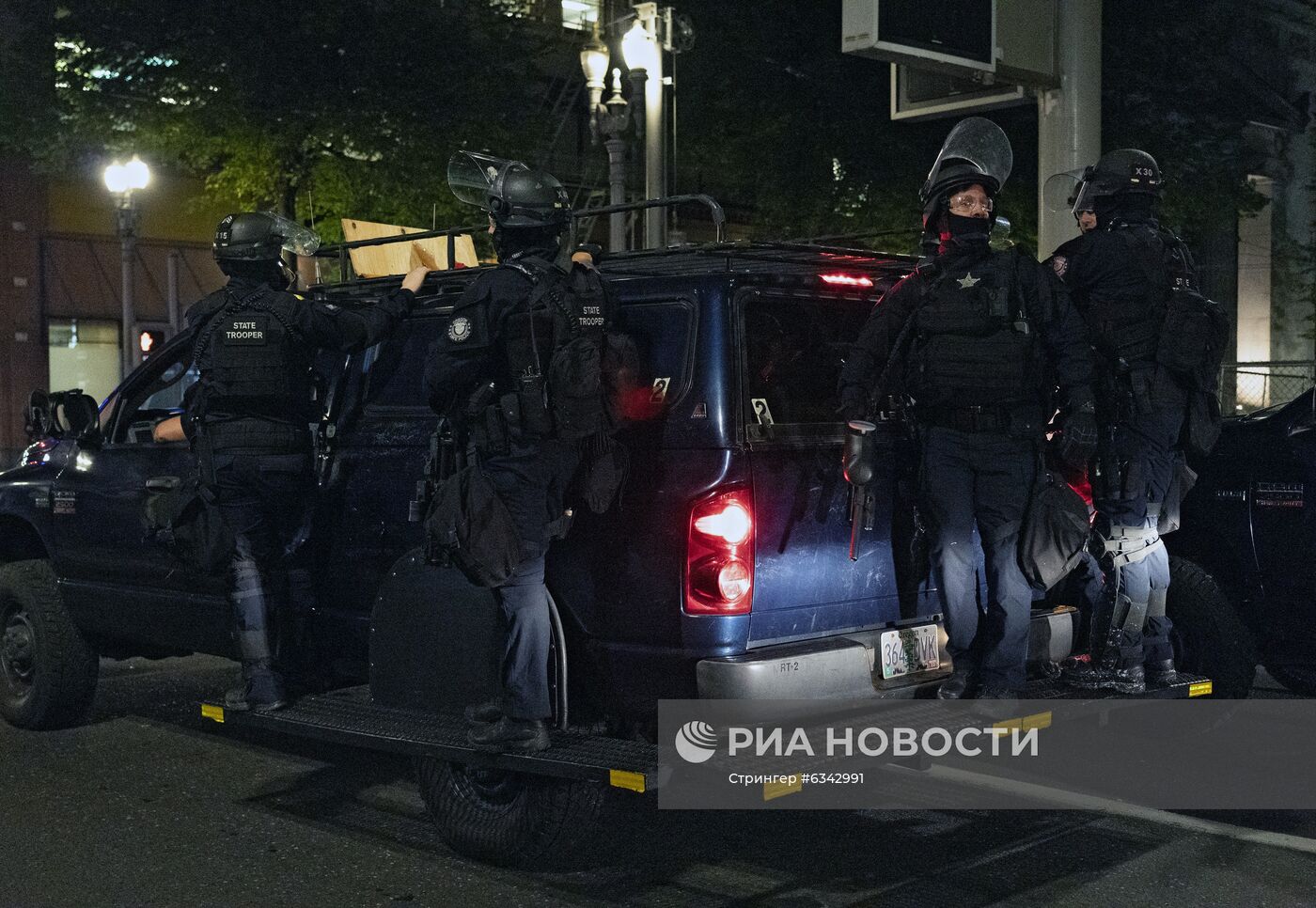 Протесты в Портленде