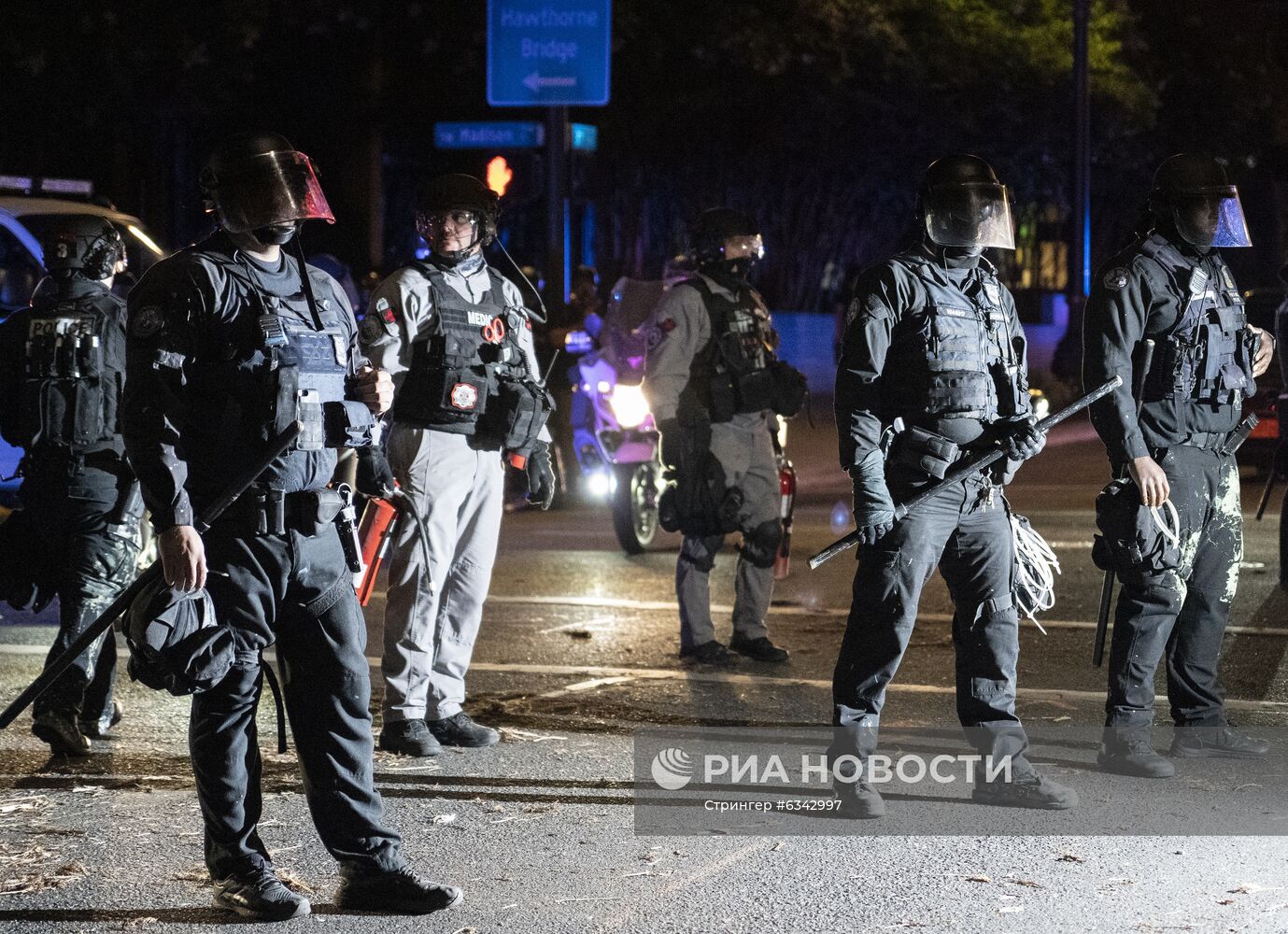 Протесты в Портленде