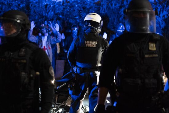 Протесты в Портленде