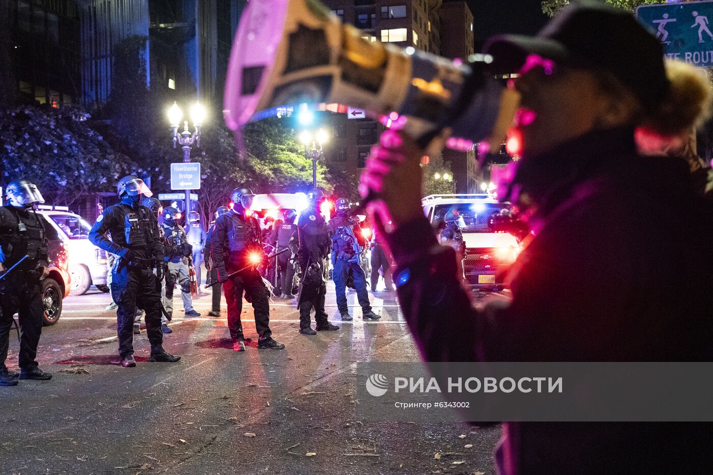 Протесты в Портленде